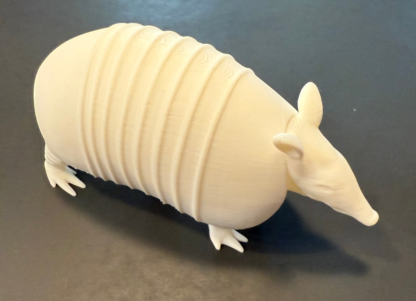 Armadillo 3D printed replica realistic animal
