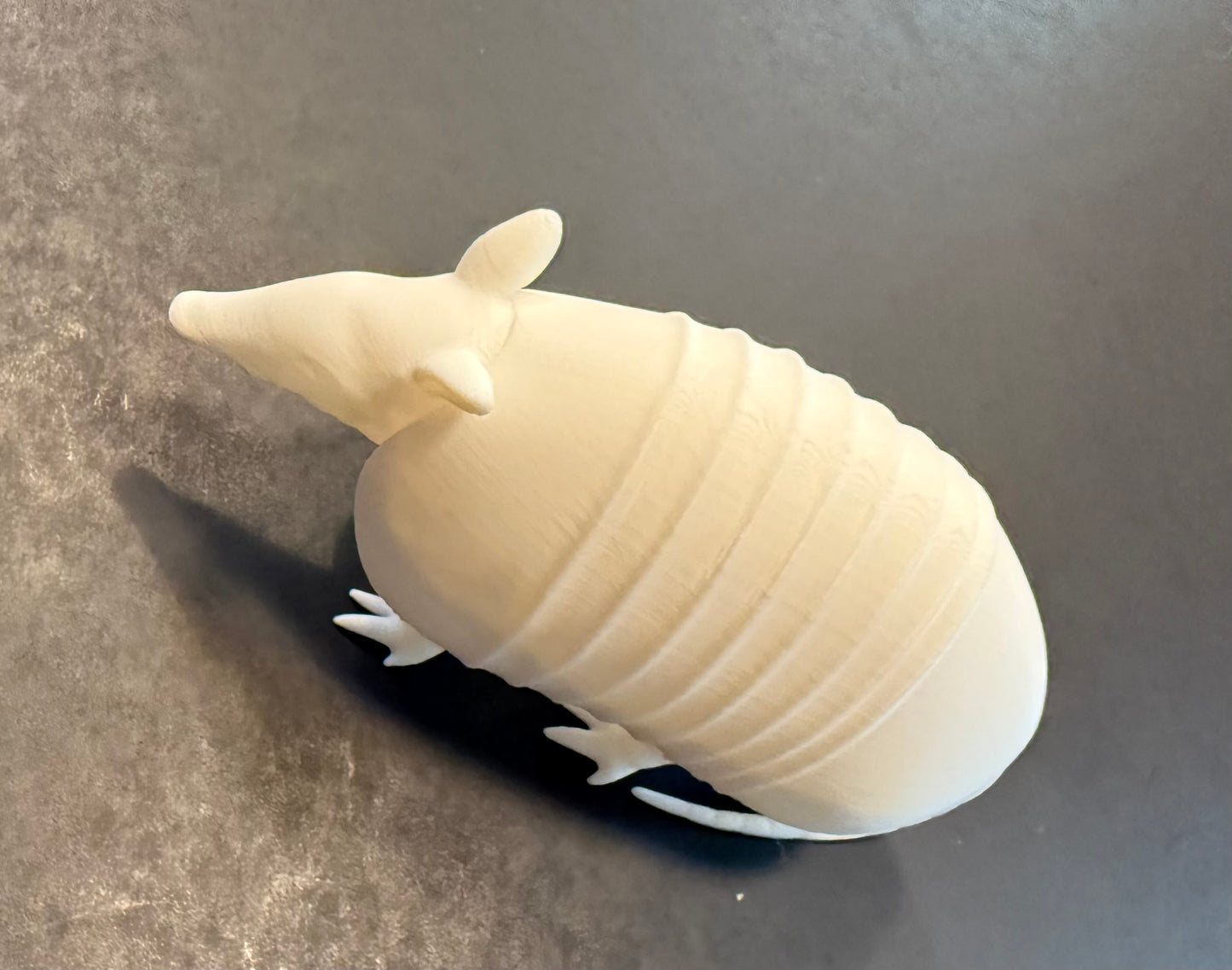 Armadillo 3D printed replica realistic animal