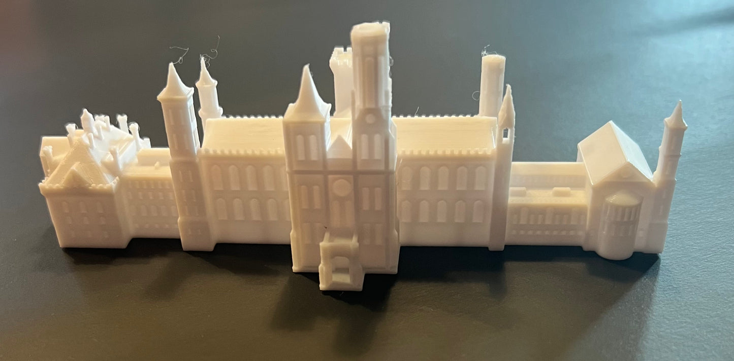 Smithsonian Castle 3D souvenir miniature replica building