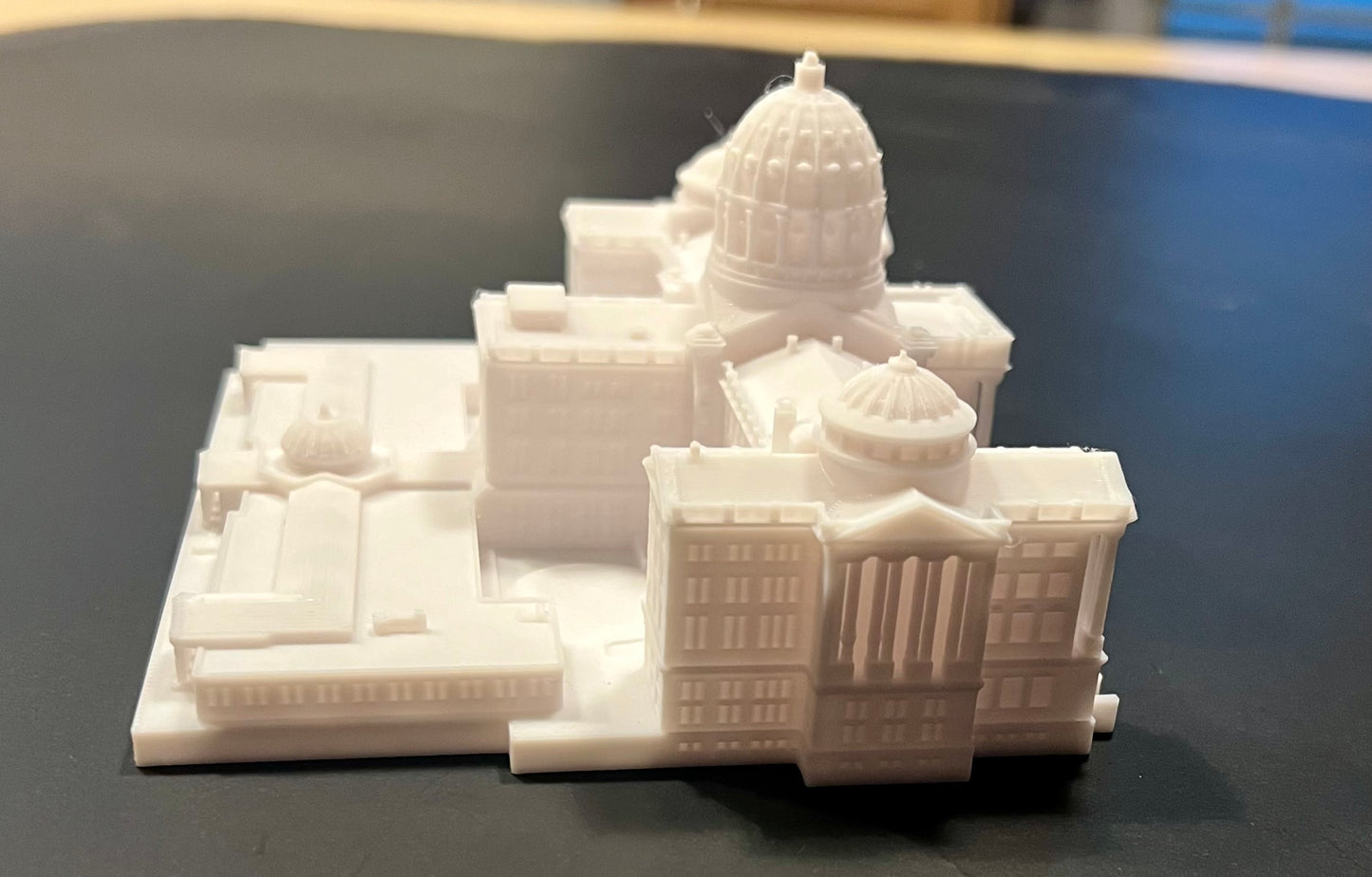 Pennsylvania Capitol 3D souvenir miniature replica building