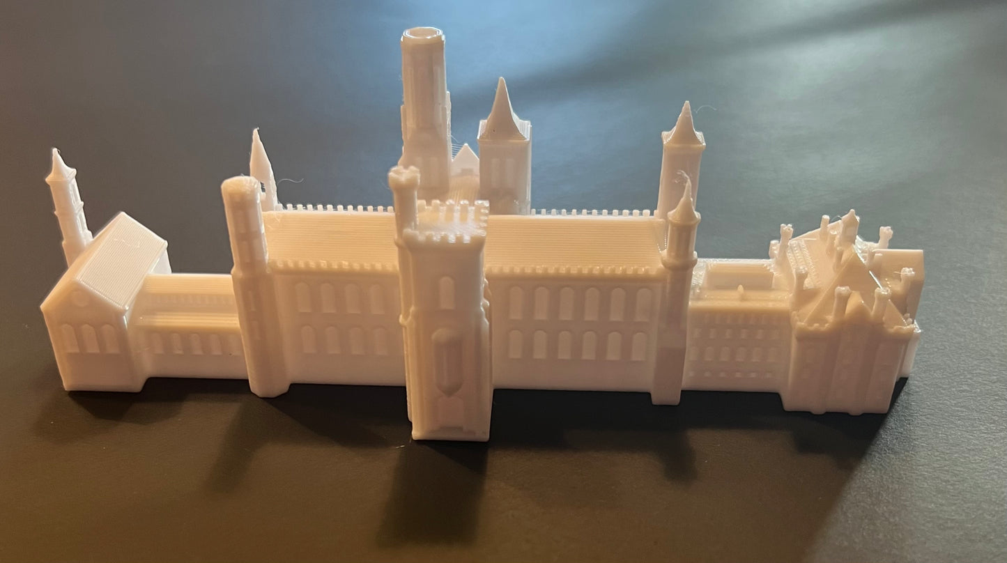 Smithsonian Castle 3D souvenir miniature replica building