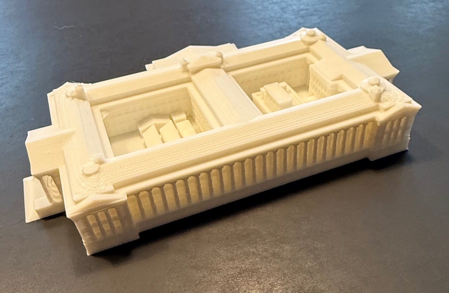 US Treasury 3D souvenir miniature replica building