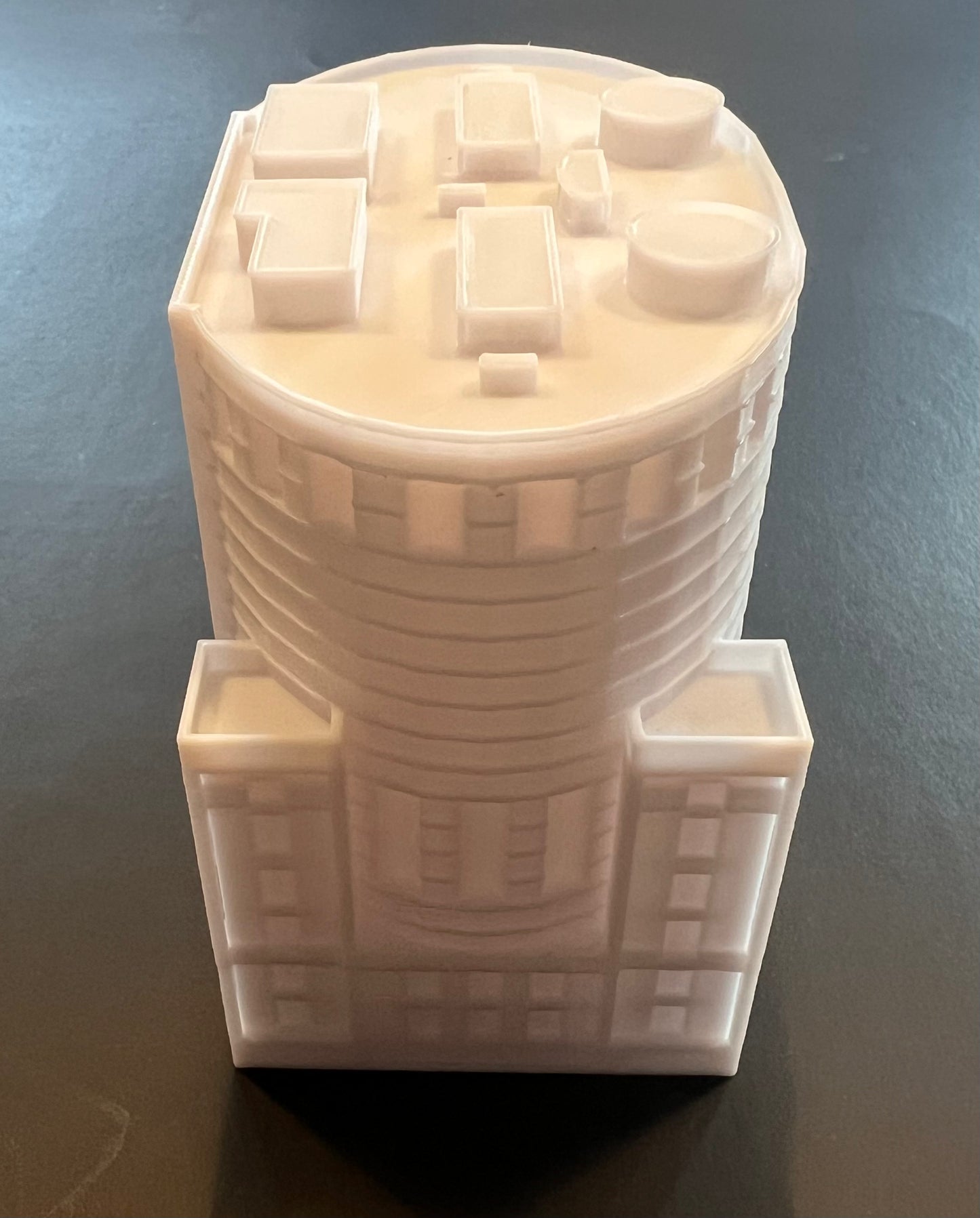 Cleveland Public Library Louis Stokes wing, 3d miniature building