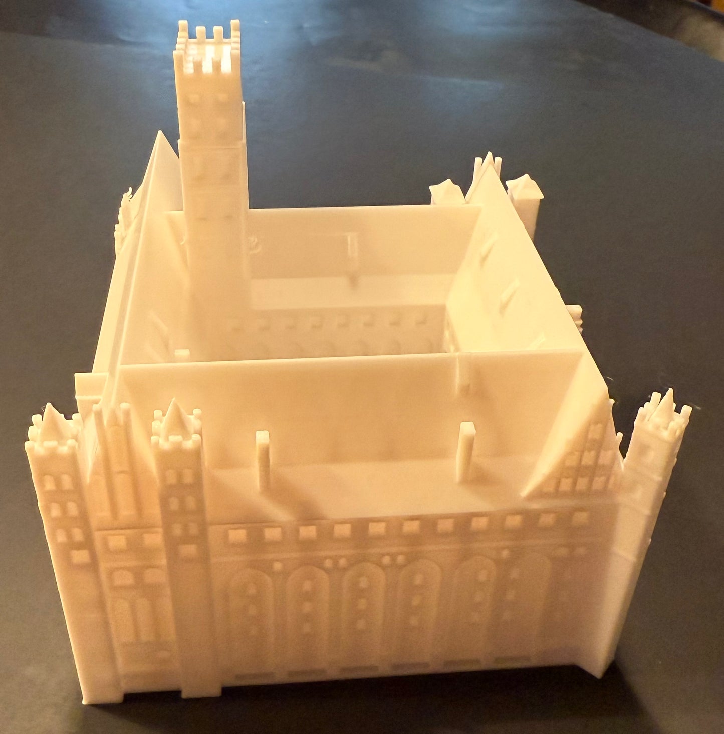 Malbork Castle, Poland 3D souvenir miniature replica building