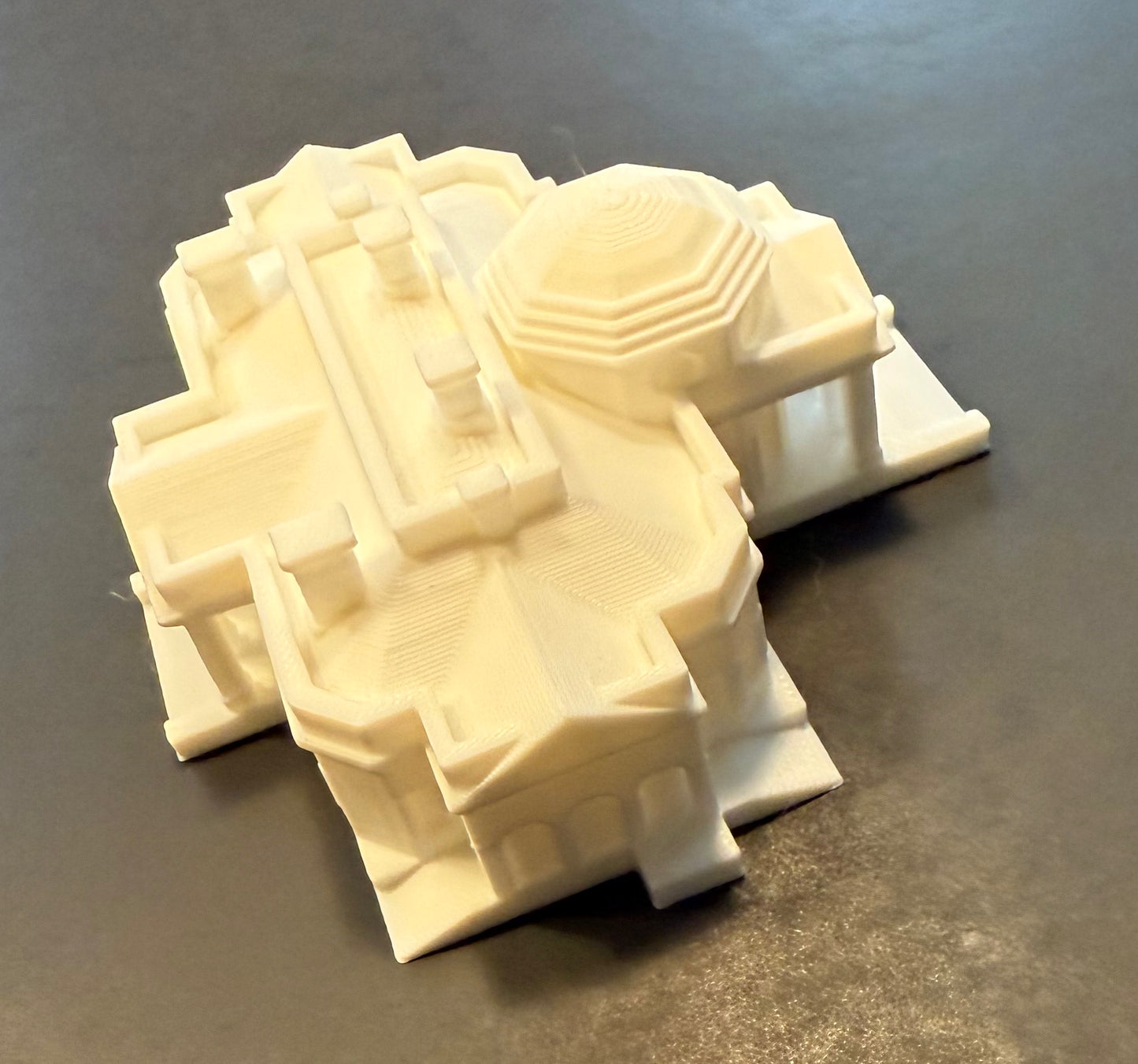 Monticello 3D souvenir miniature replica building