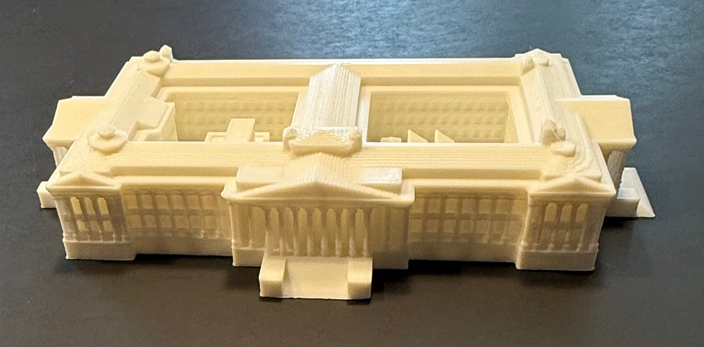US Treasury 3D souvenir miniature replica building