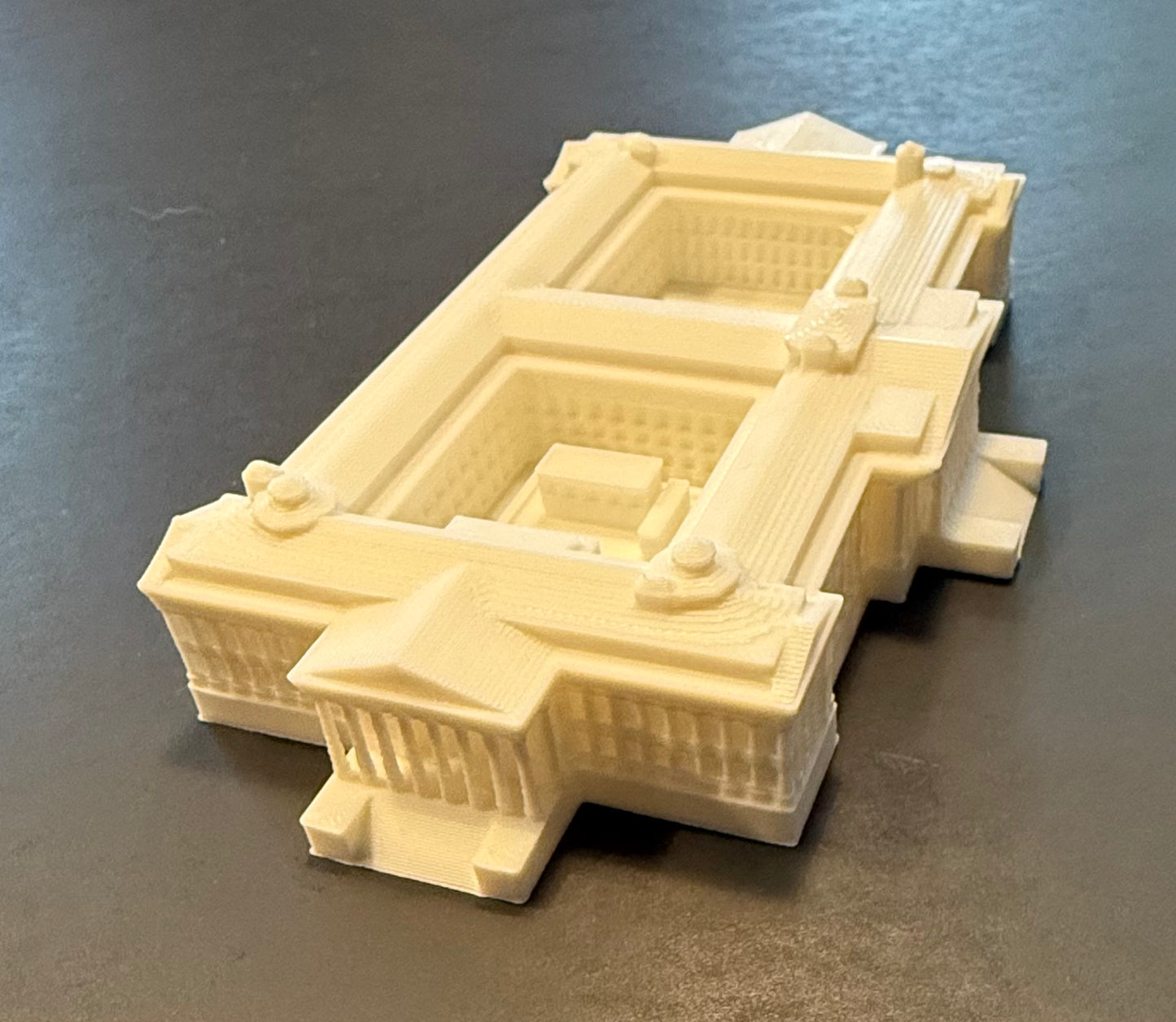 US Treasury 3D souvenir miniature replica building