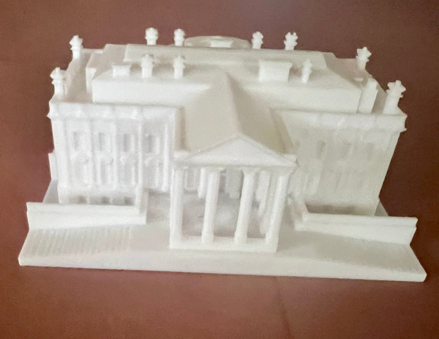 White House Small 3d miniature building