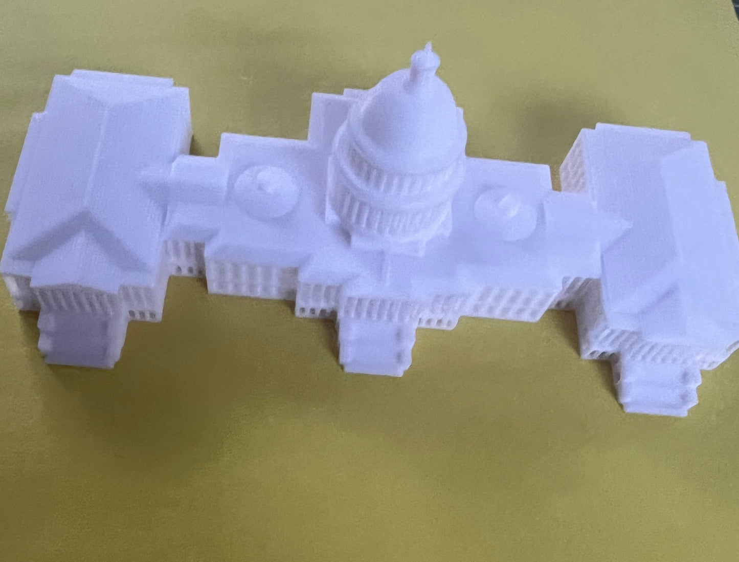 United States Capitol 3D souvenir miniature replica building