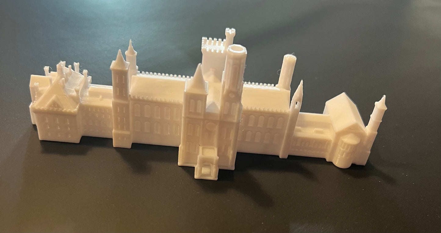 Smithsonian Castle 3D souvenir miniature replica building