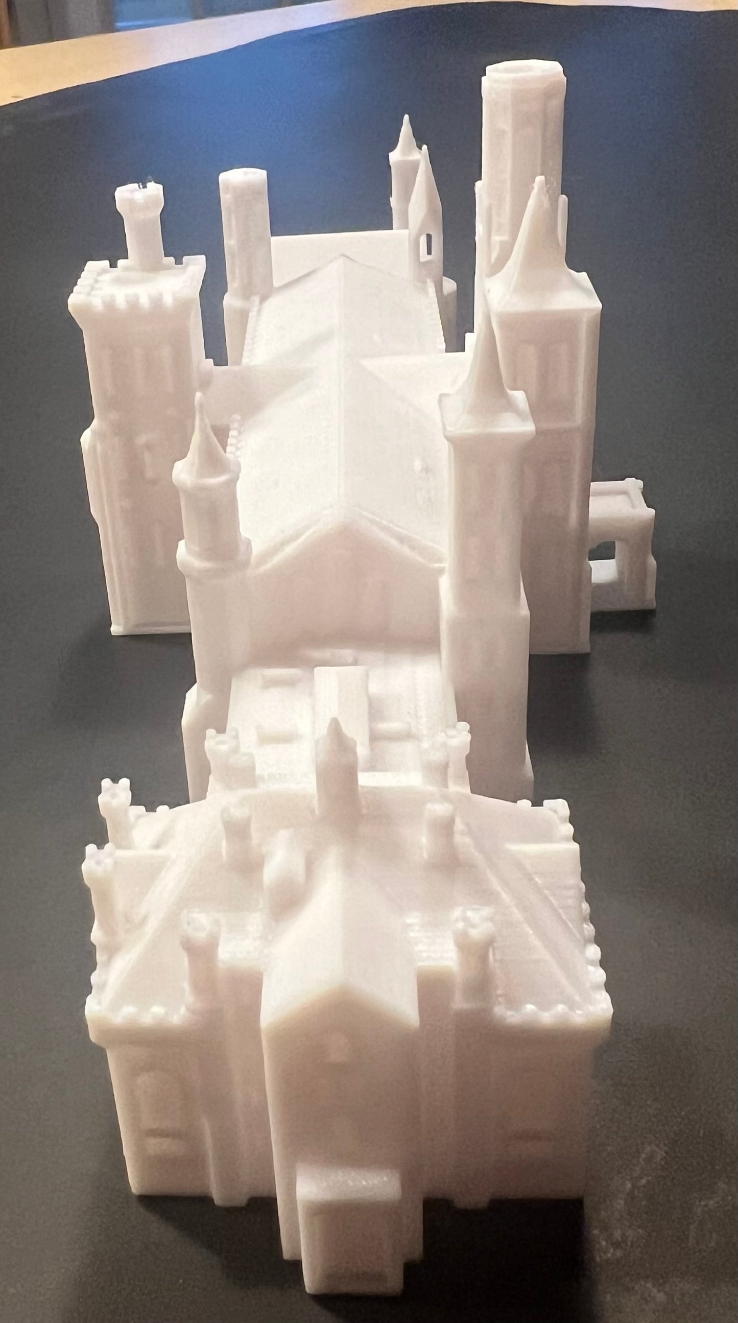 Smithsonian Castle large 3D souvenir miniature replica building