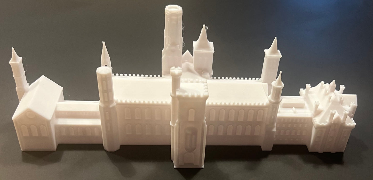 Smithsonian Castle large 3D souvenir miniature replica building