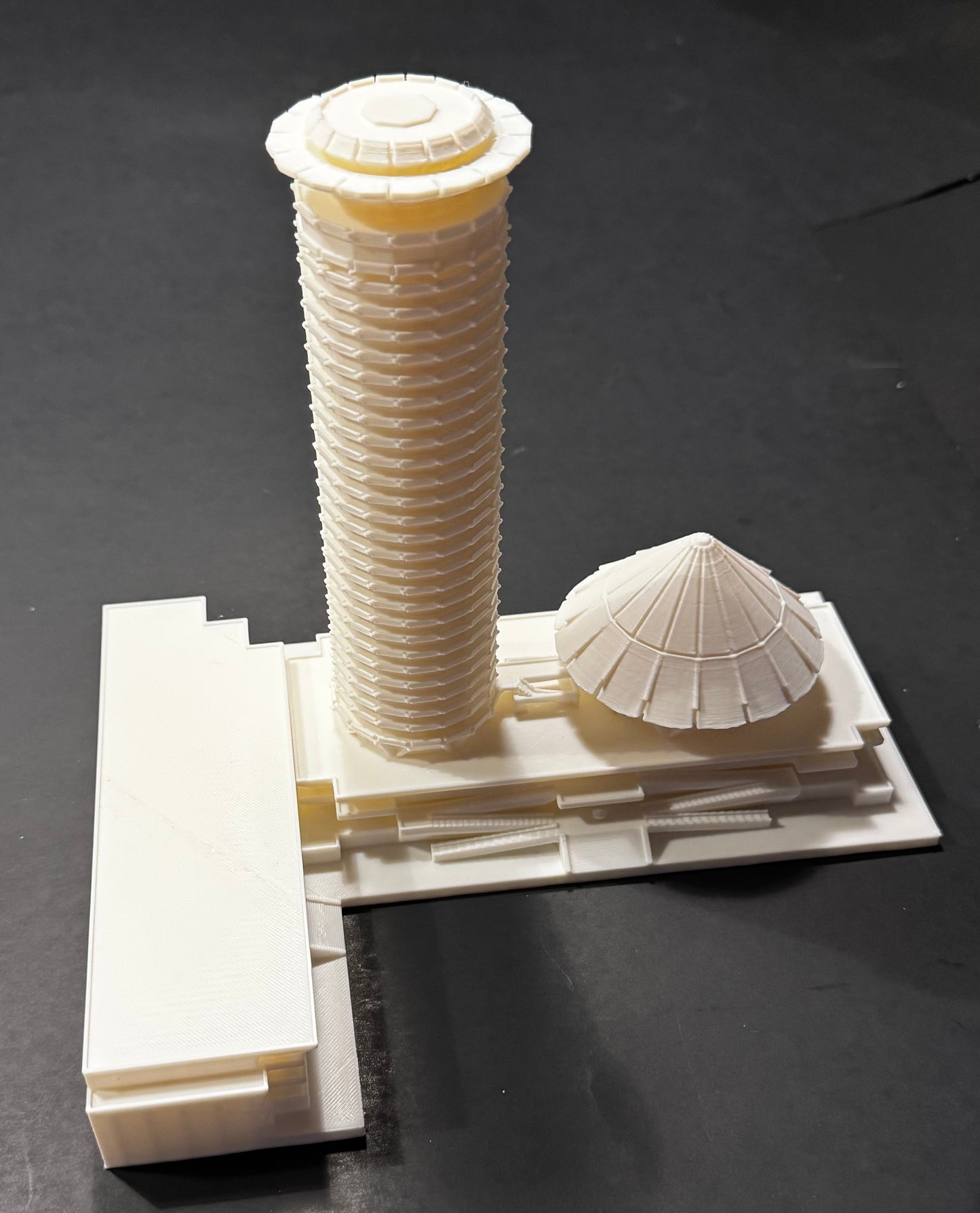 Kenyatta International Convention Center 3D souvenir miniature replica building