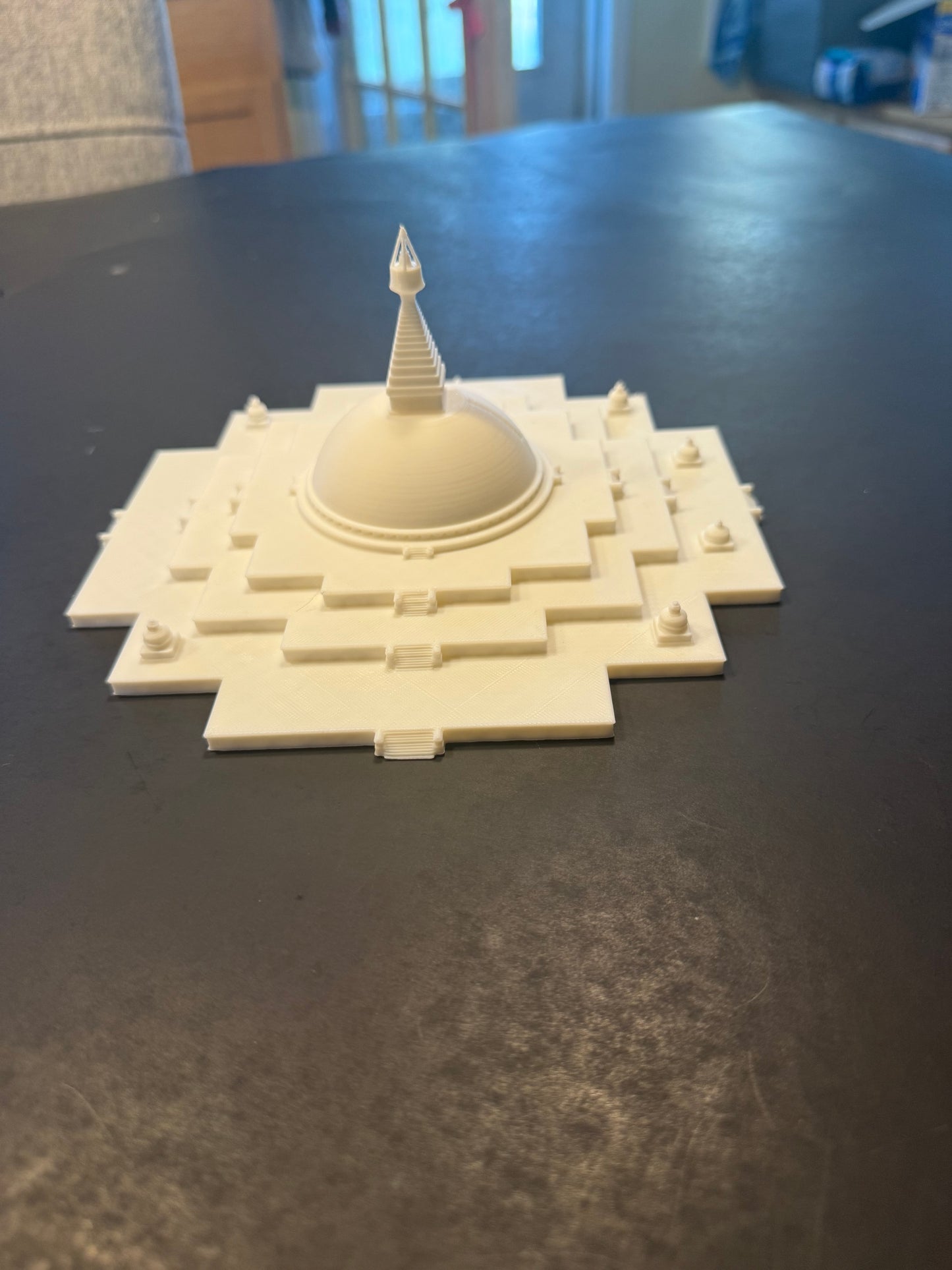 Boudhanath Temple, Nepal, 3D souvenir miniature replica building