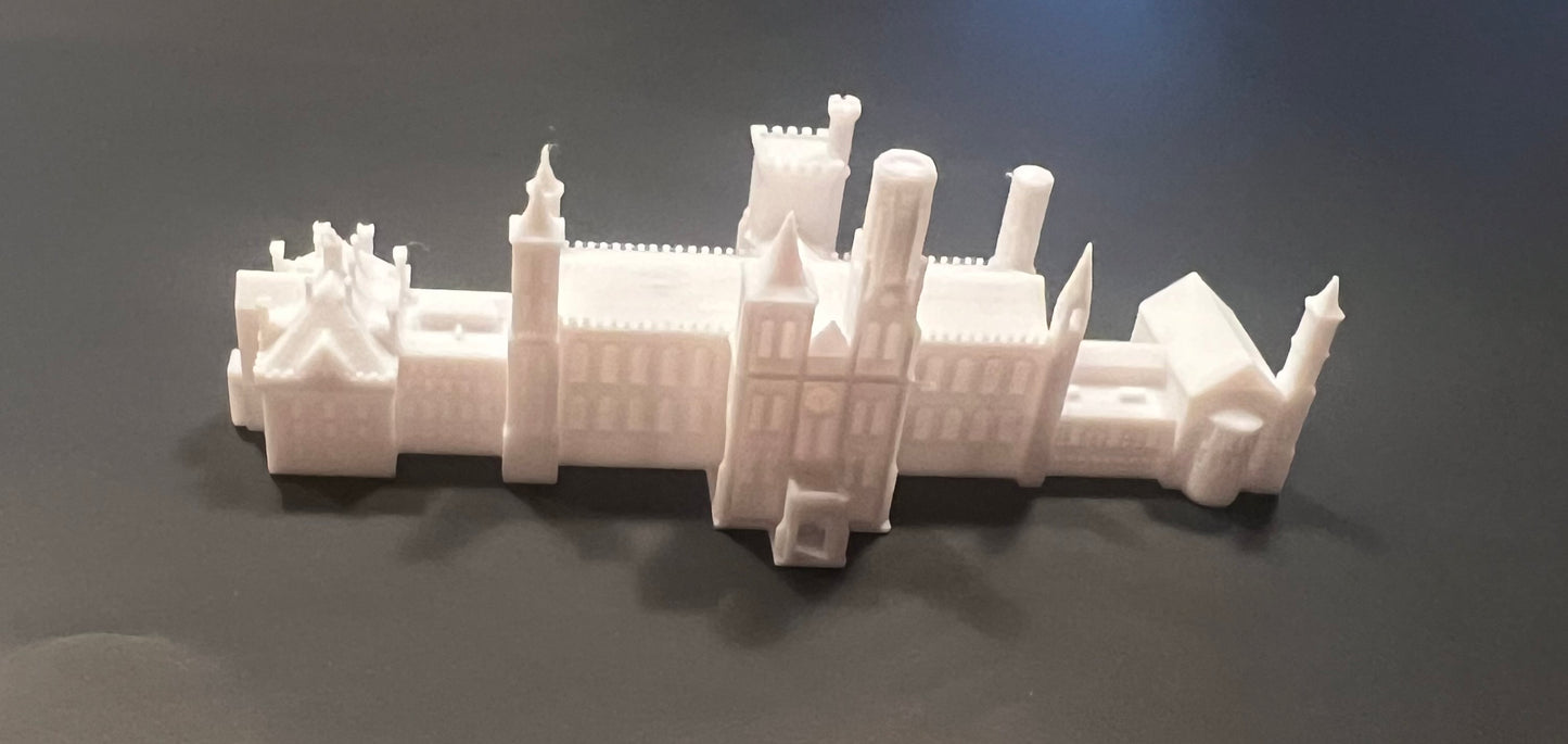 Smithsonian Castle large 3D souvenir miniature replica building