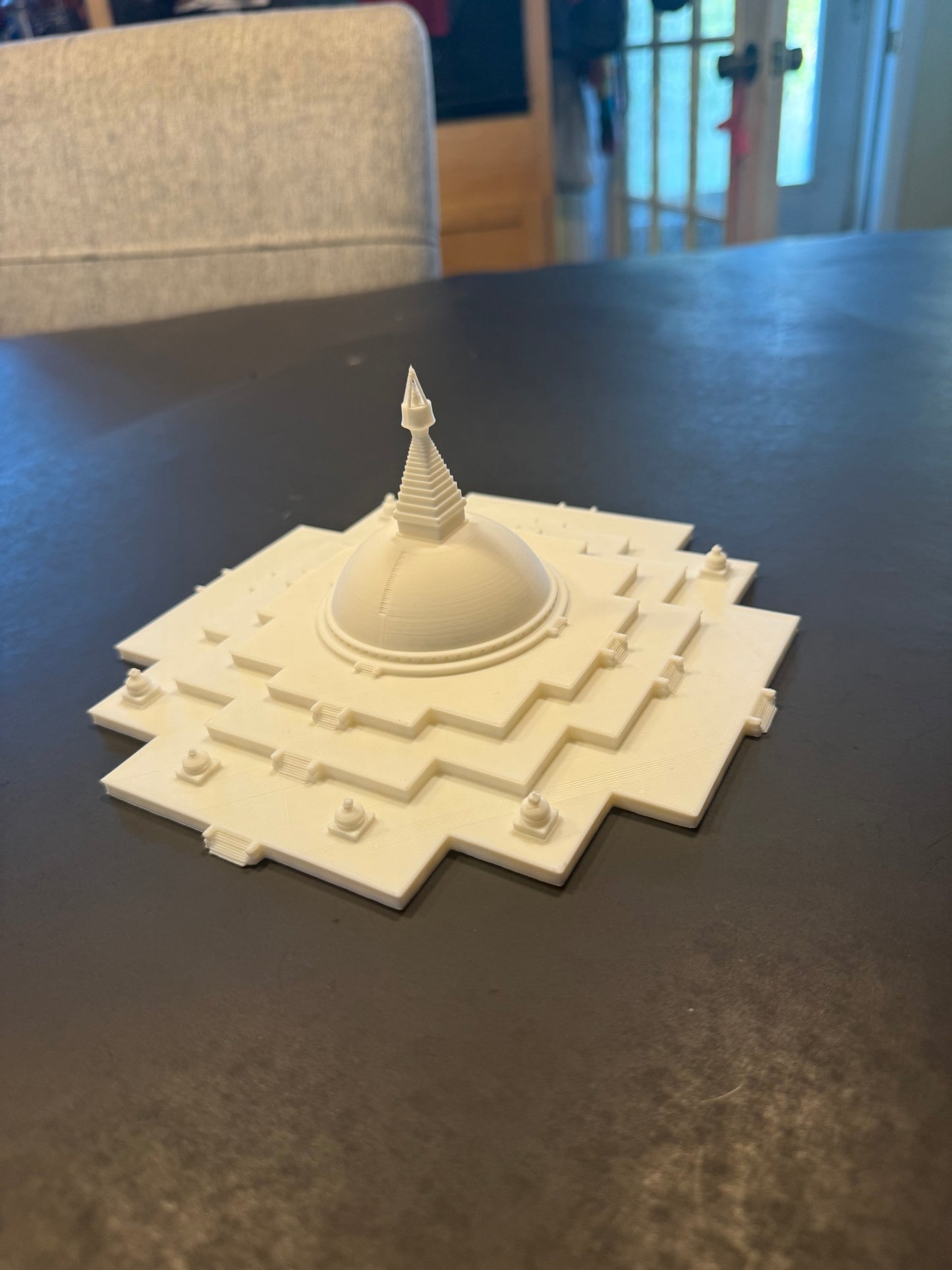 Boudhanath Temple, Nepal, 3D souvenir miniature replica building