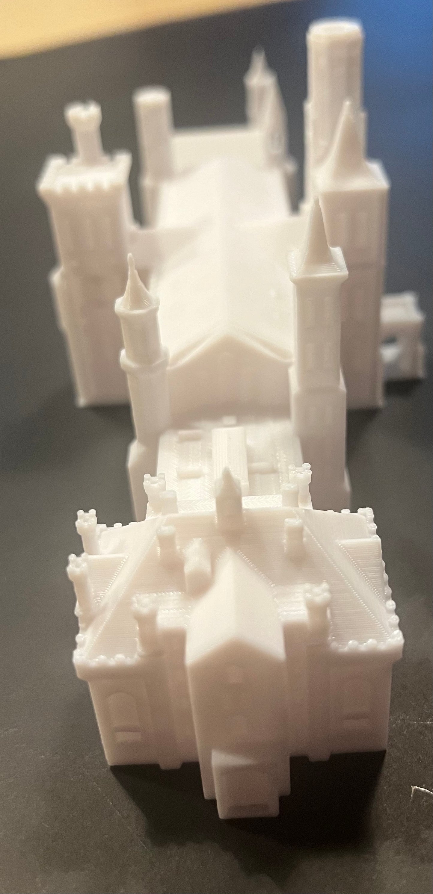 Smithsonian Castle large 3D souvenir miniature replica building