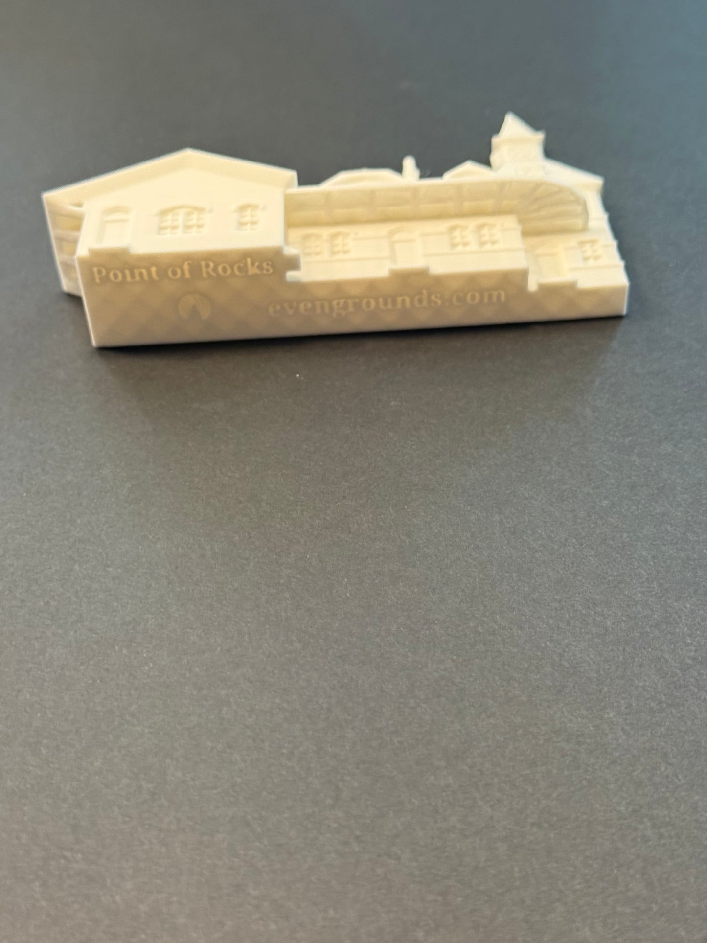 Point of Rocks Railway Station Flat N scale 1:160, unpainted, 3d printed