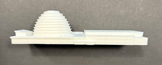 Kigali Convention Center, Rwanda, 3D souvenir miniature replica building