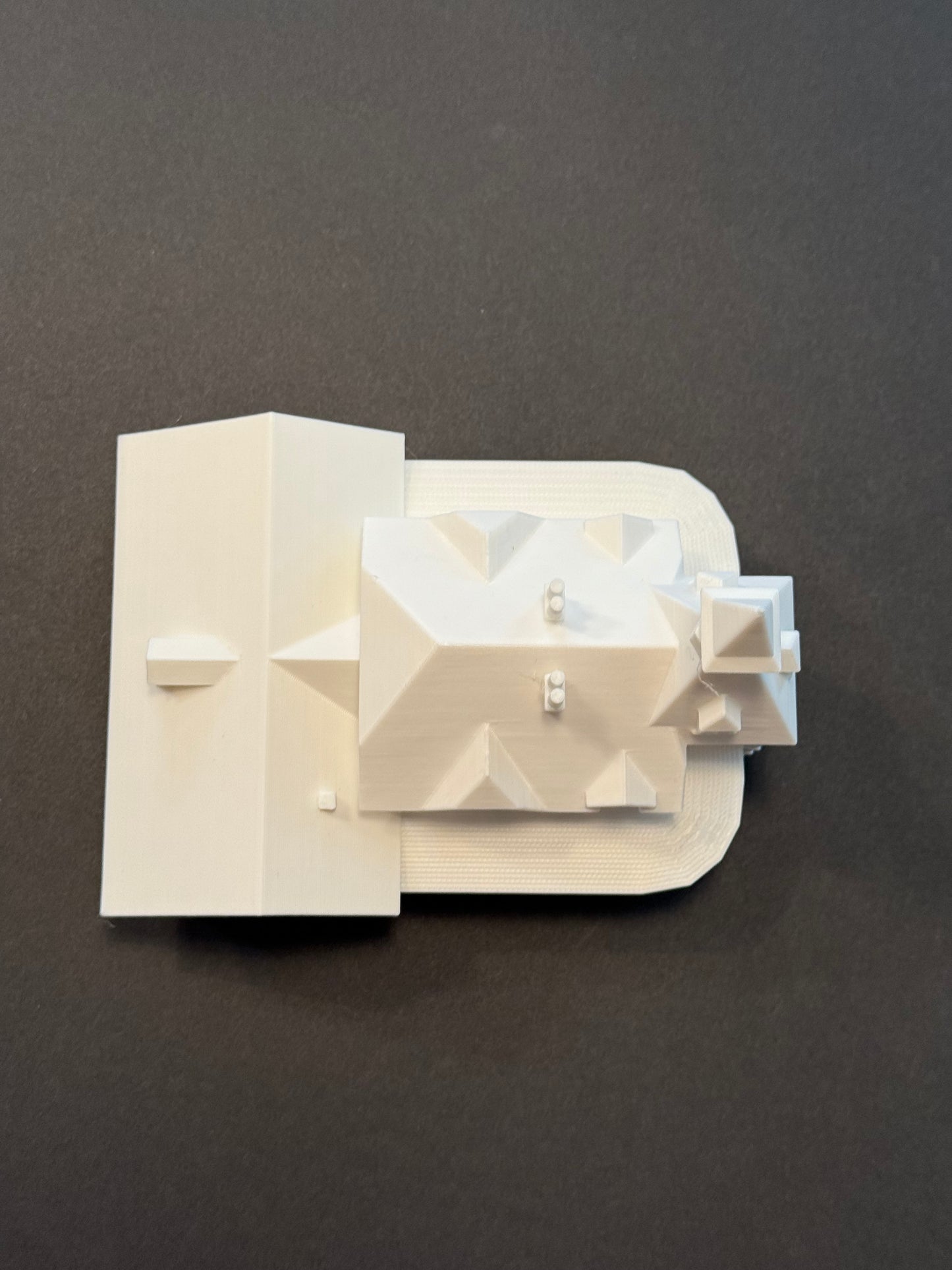 Point of Rocks Railroad Station  N scale 1:160, unpainted, 3d printed building