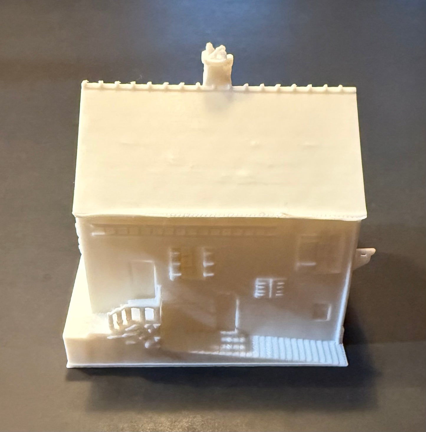 house of Louis Braille, Coupvray, France 3D souvenir miniature replica building