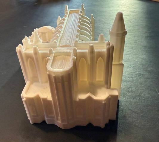 Santa Maria da Vitoria church, Batalha 3D souvenir miniature replica building