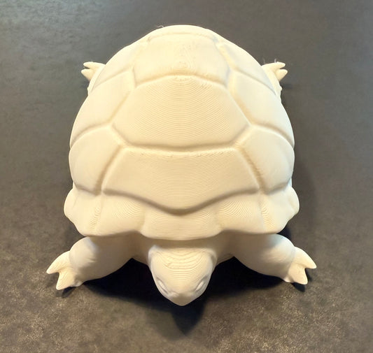 Galapagos tortoise 3D printed replica realistic animal