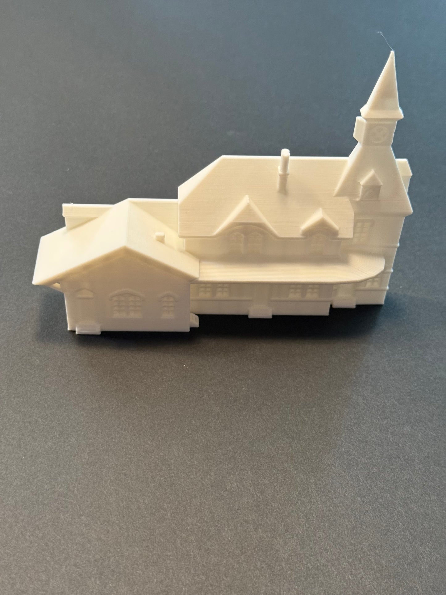 Point of Rocks Railway Station Flat N scale 1:160, unpainted, 3d printed
