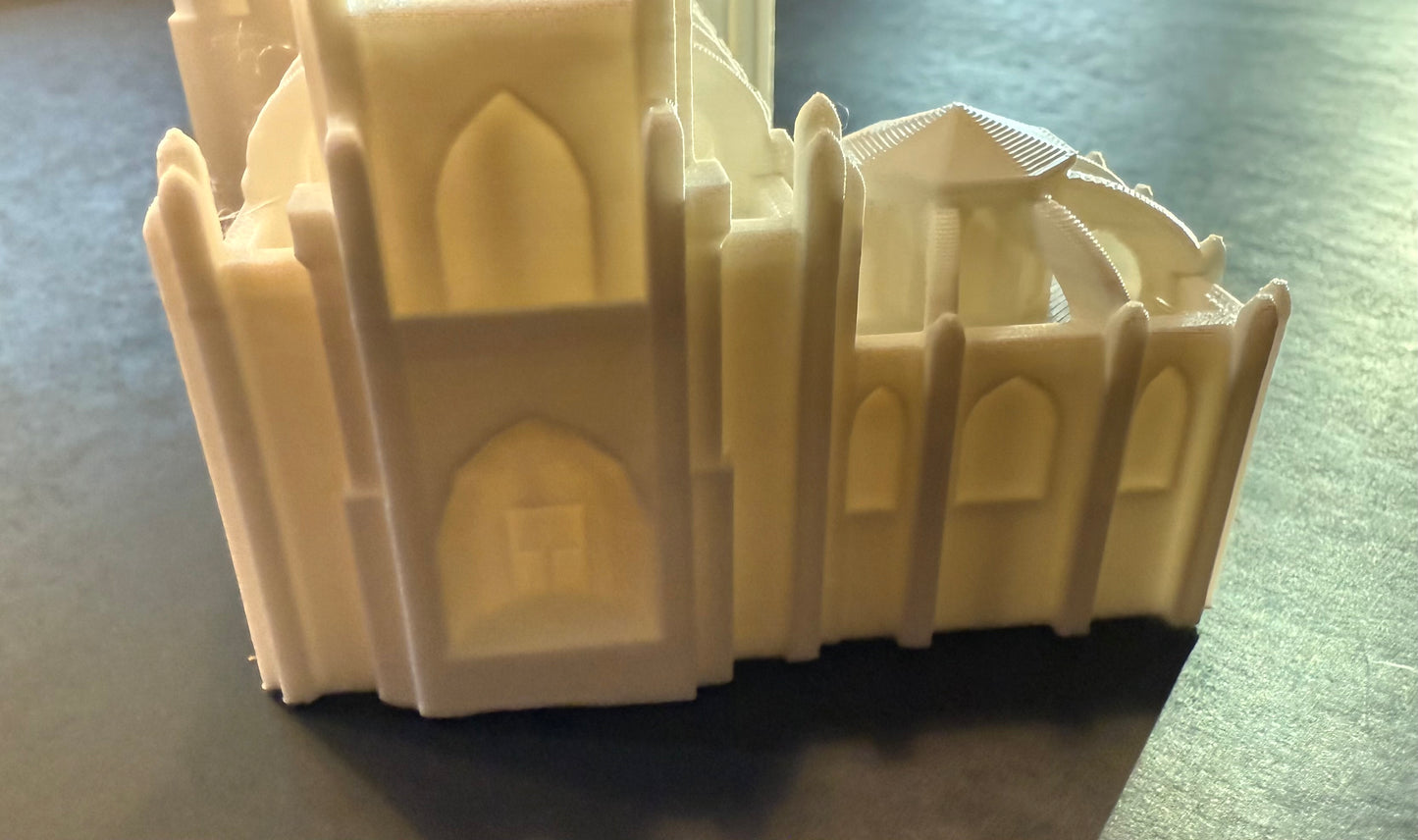 Santa Maria da Vitoria church, Batalha 3D souvenir miniature replica building