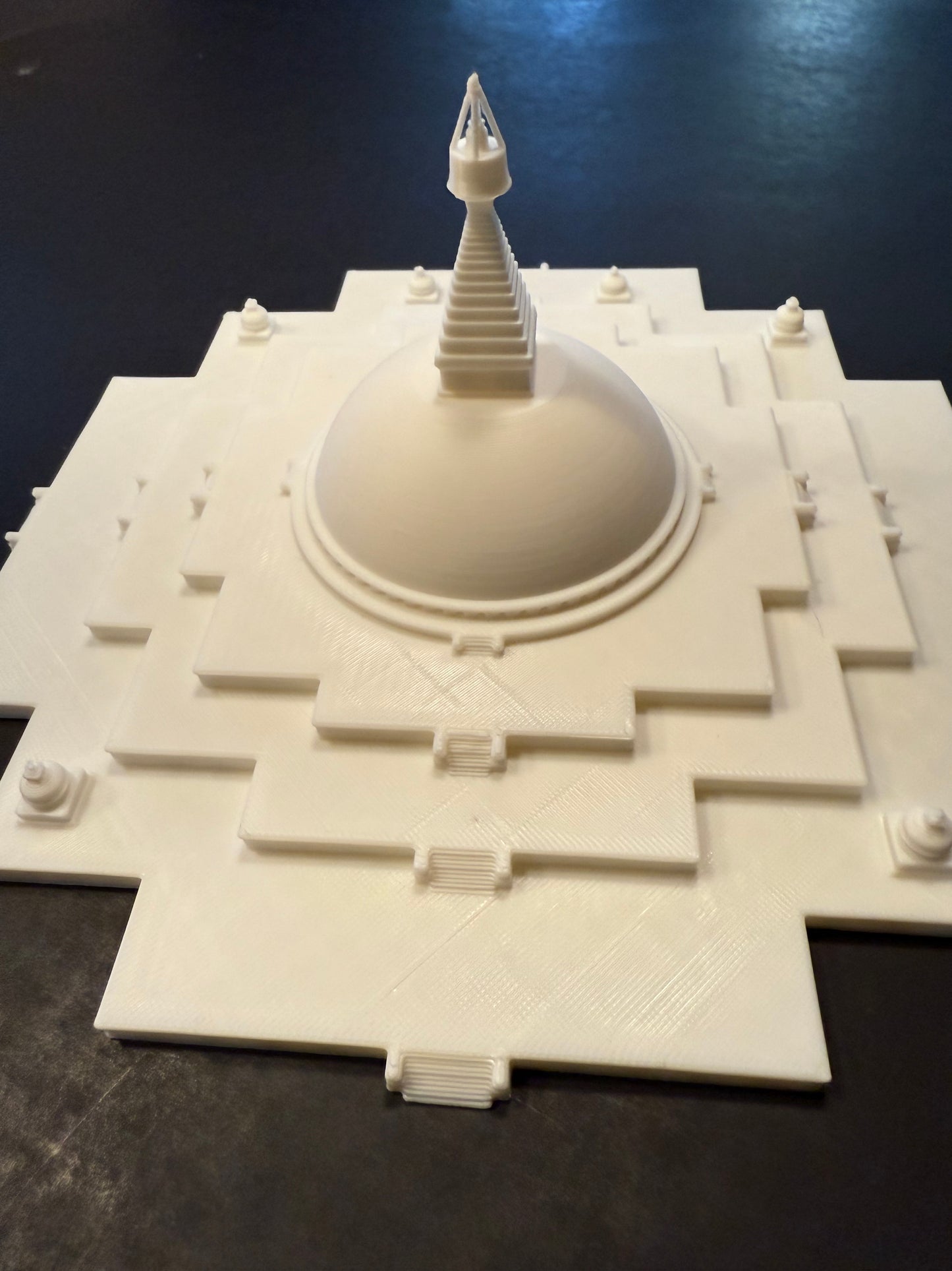 Boudhanath Temple, Nepal, 3D souvenir miniature replica building
