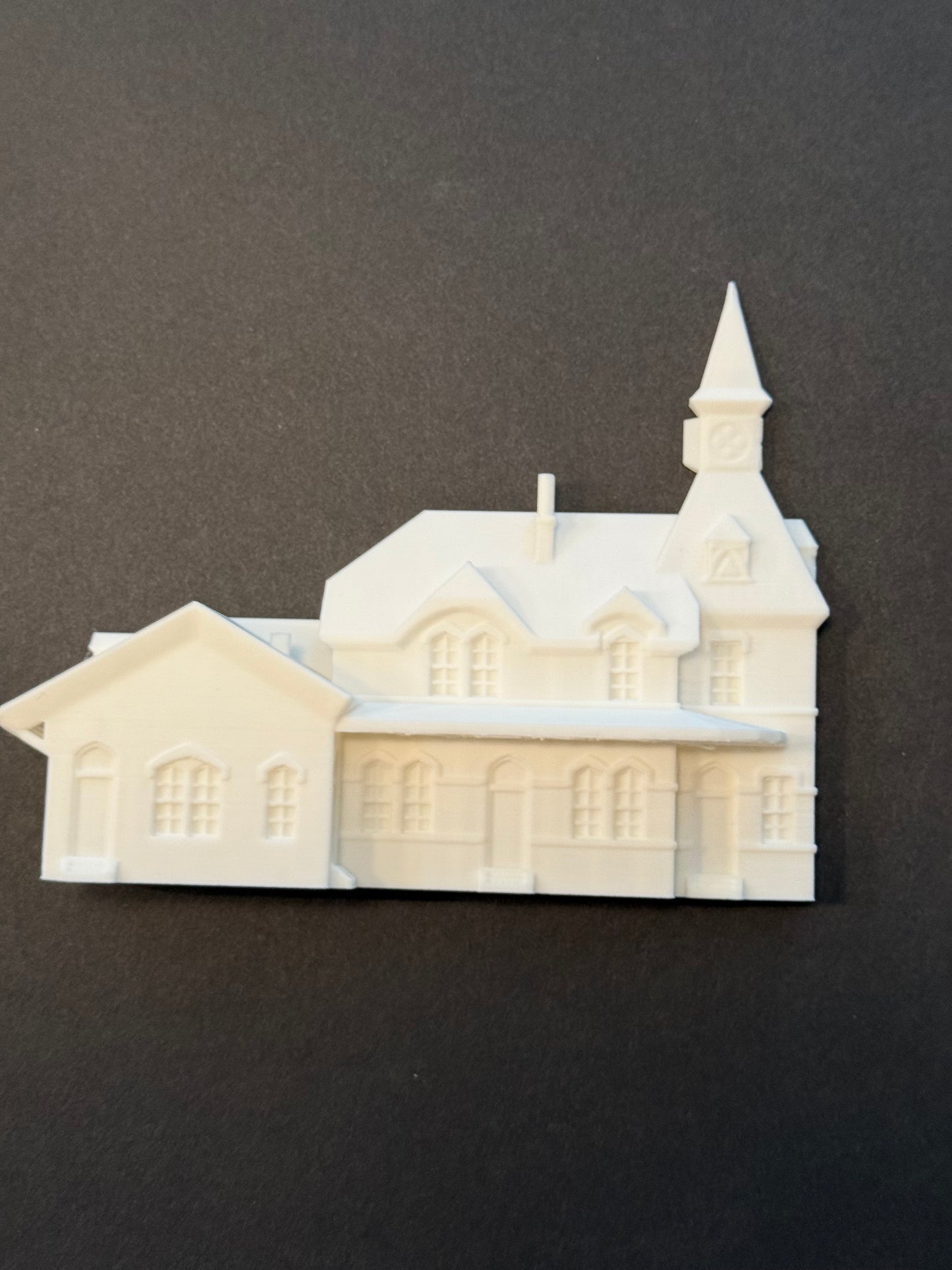 Point of Rocks Railway Station Flat N scale 1:160, unpainted, 3d printed