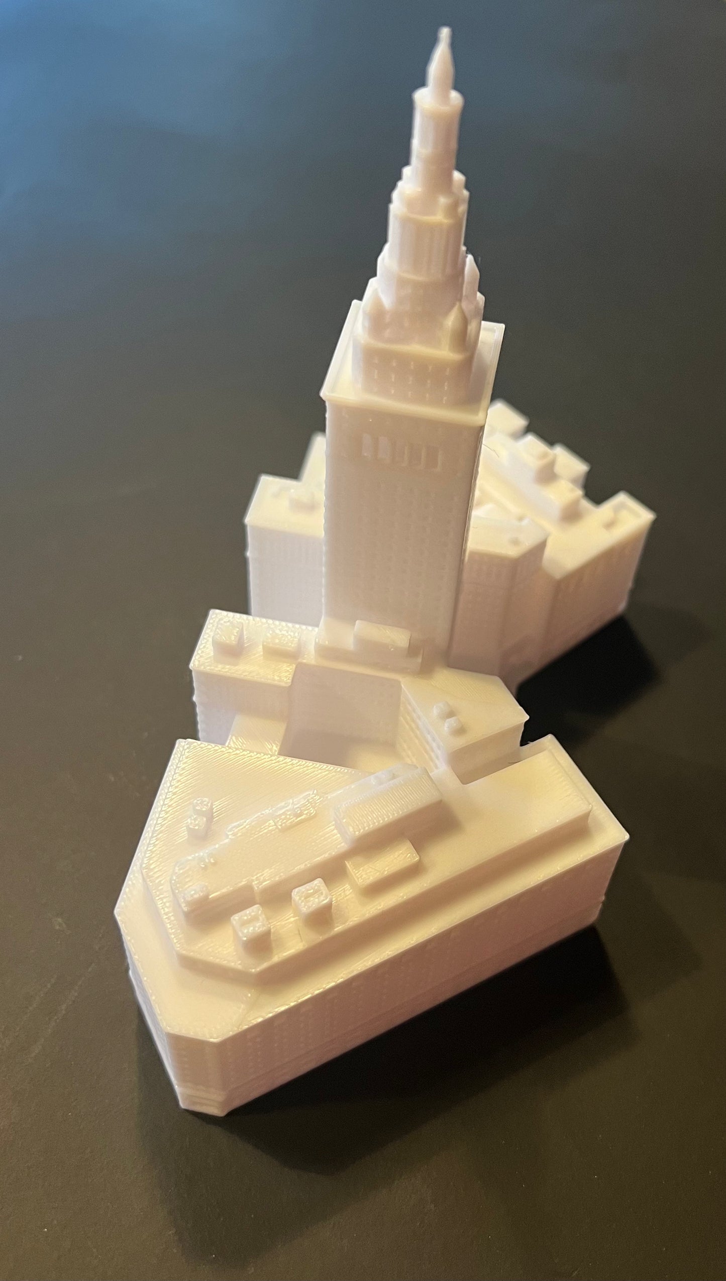 Cleveland Terminal Tower 3D souvenir miniature replica building