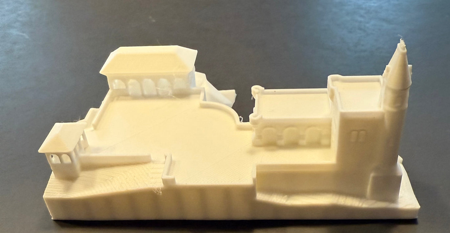 Belvedere Castle Central Park New York 3D souvenir miniature replica building