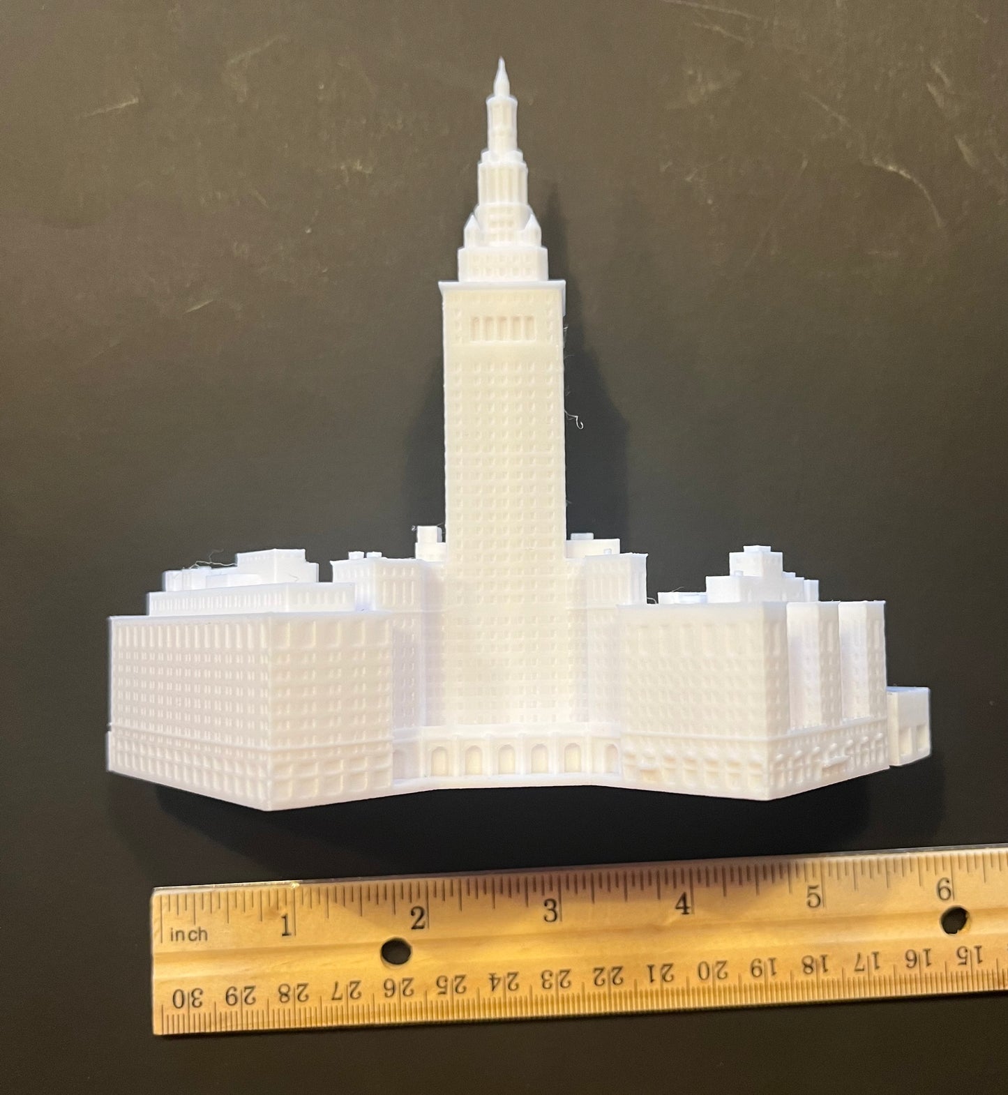 Cleveland Terminal Tower 3D souvenir miniature replica building
