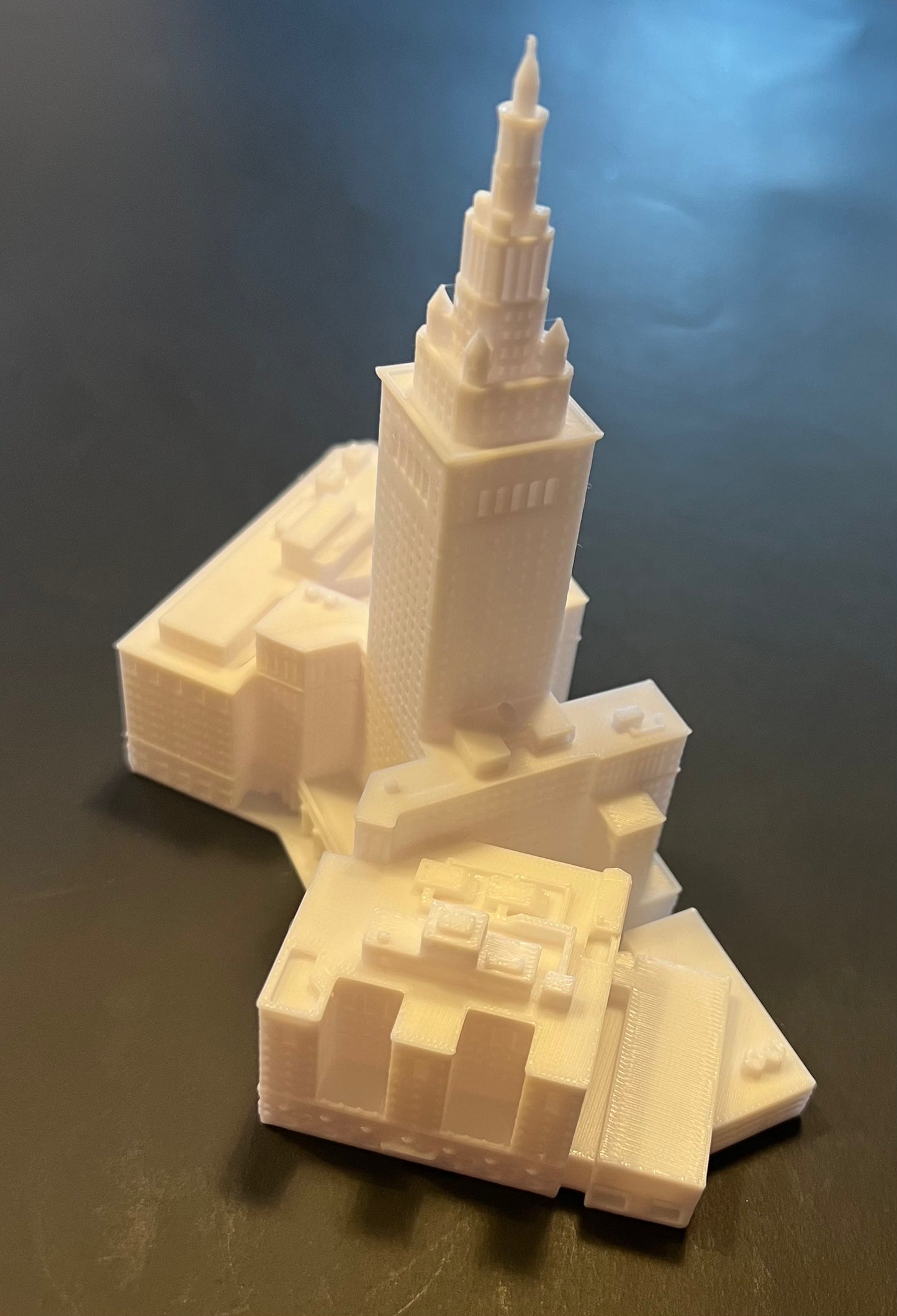 Cleveland Terminal Tower 3D souvenir miniature replica building