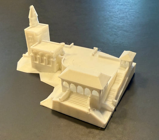 Belvedere Castle Central Park New York 3D souvenir miniature replica building