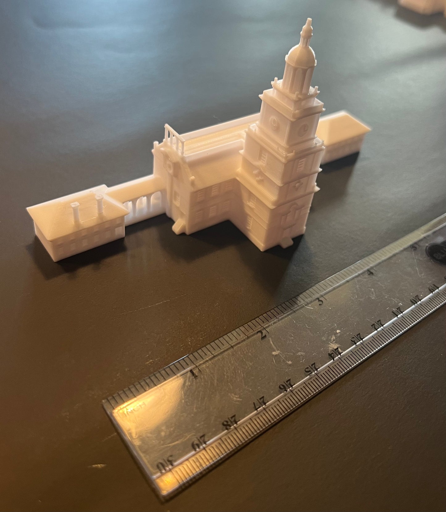 Independence Hall 3D souvenir miniature replica building