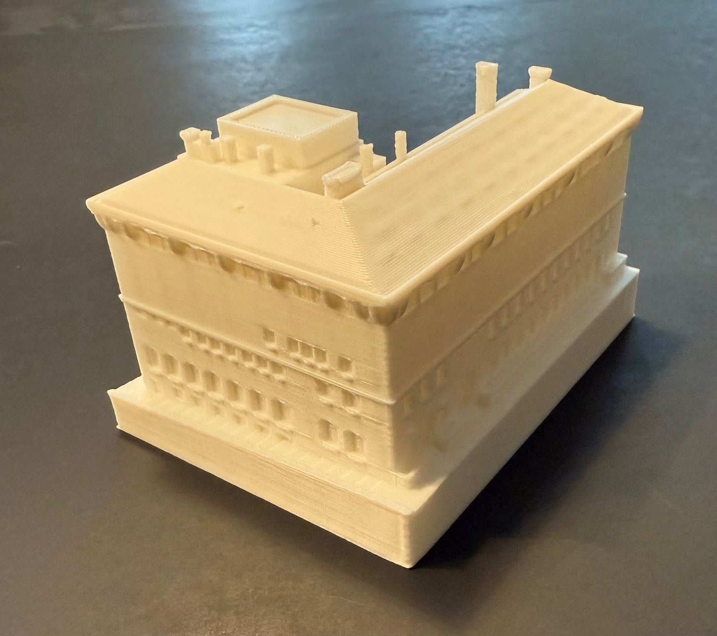 Boston Racquet and Tennis Club 3D souvenir miniature replica building