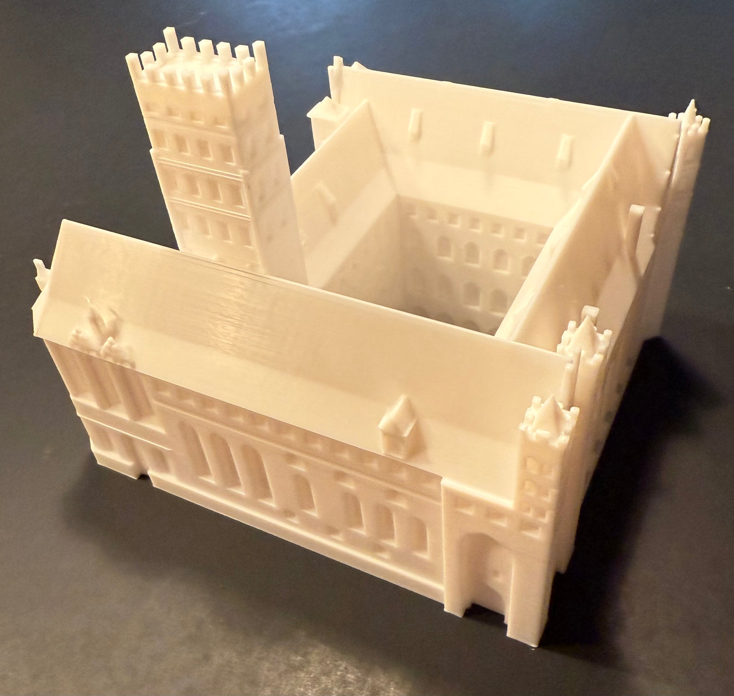 Malbork Castle, Poland 3D souvenir miniature replica building