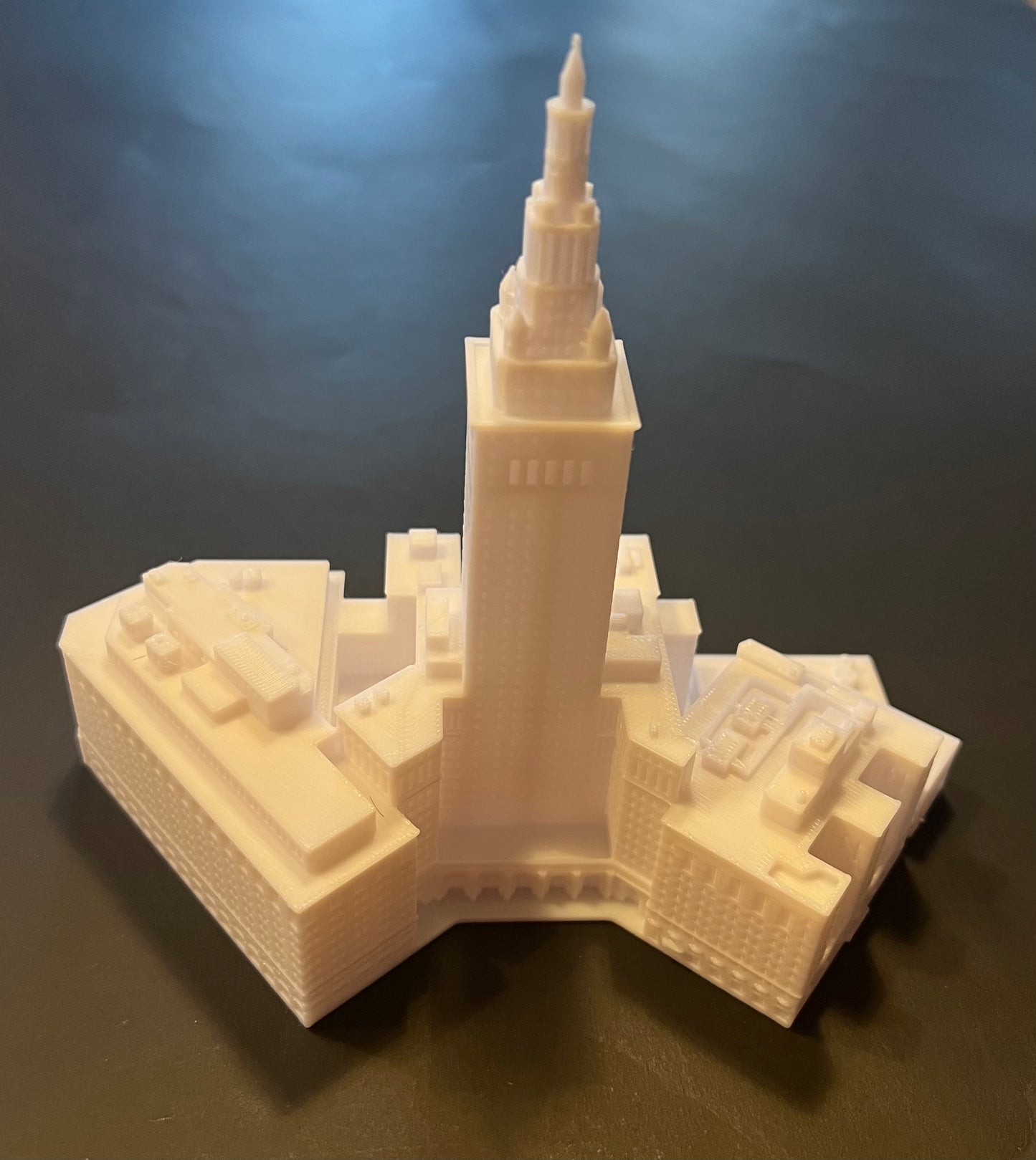 Cleveland Terminal Tower 3D souvenir miniature replica building