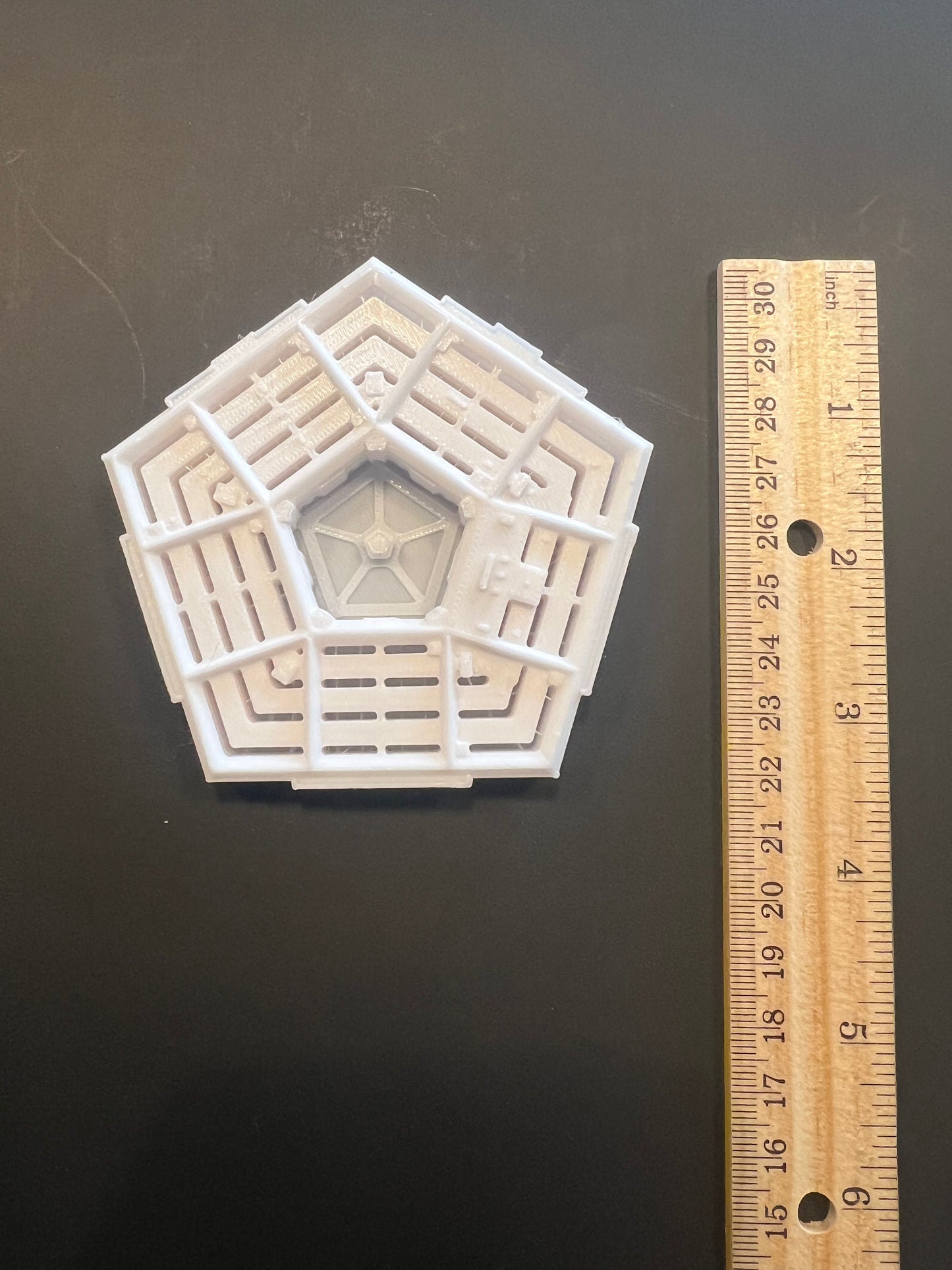 Pentagon small 3D souvenir miniature replica building