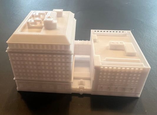 Cleveland Federal Reserve 3D souvenir miniature replica building