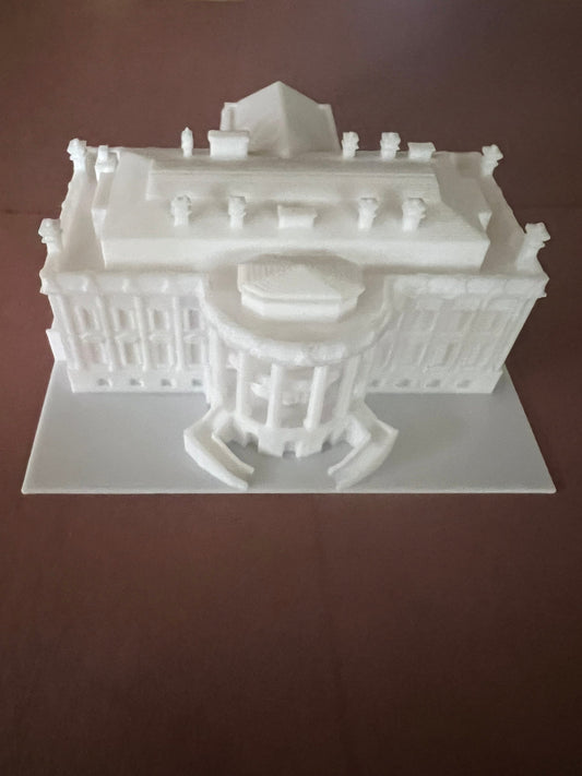 White House Small 3d miniature building