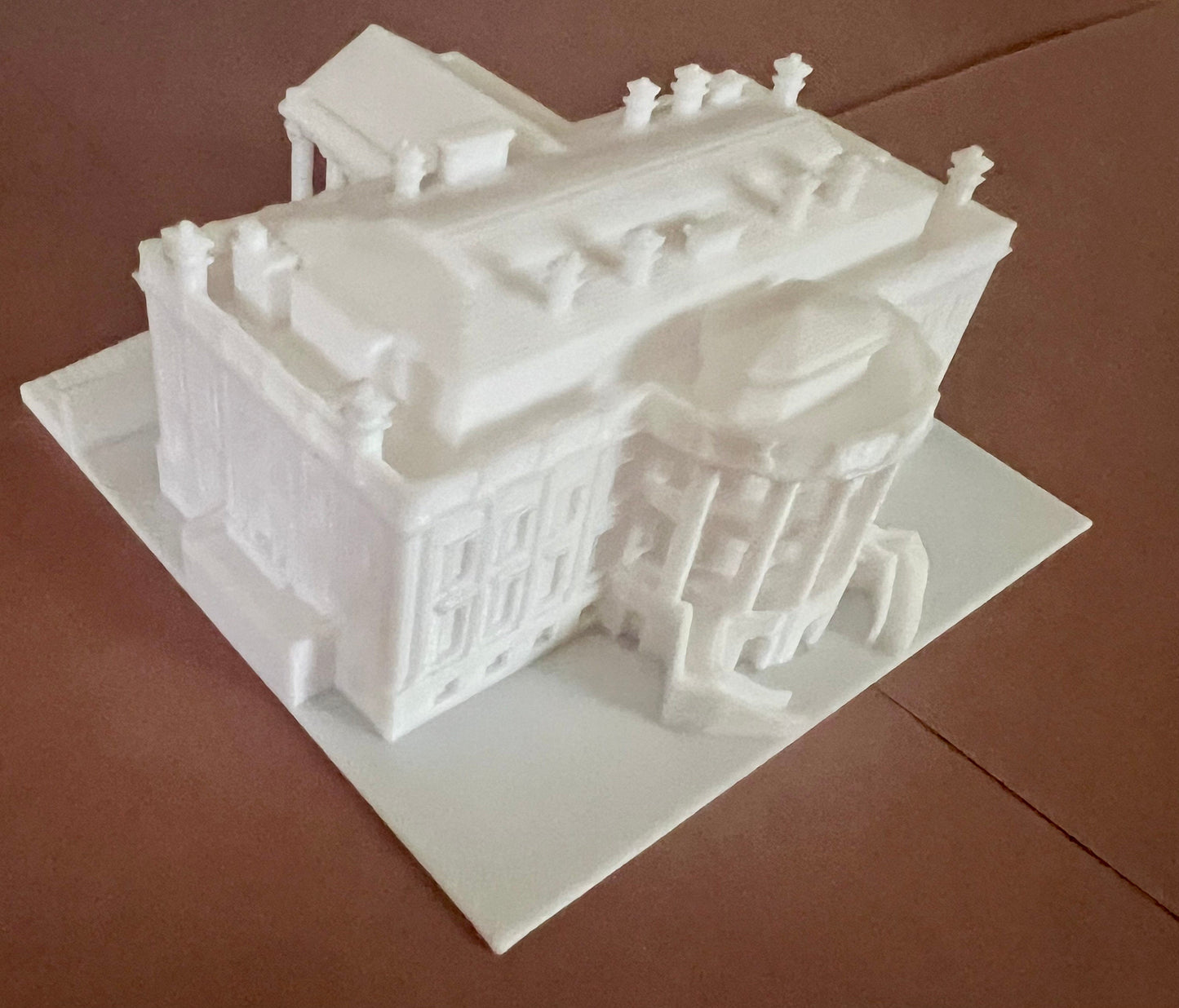 White House Small 3d miniature building