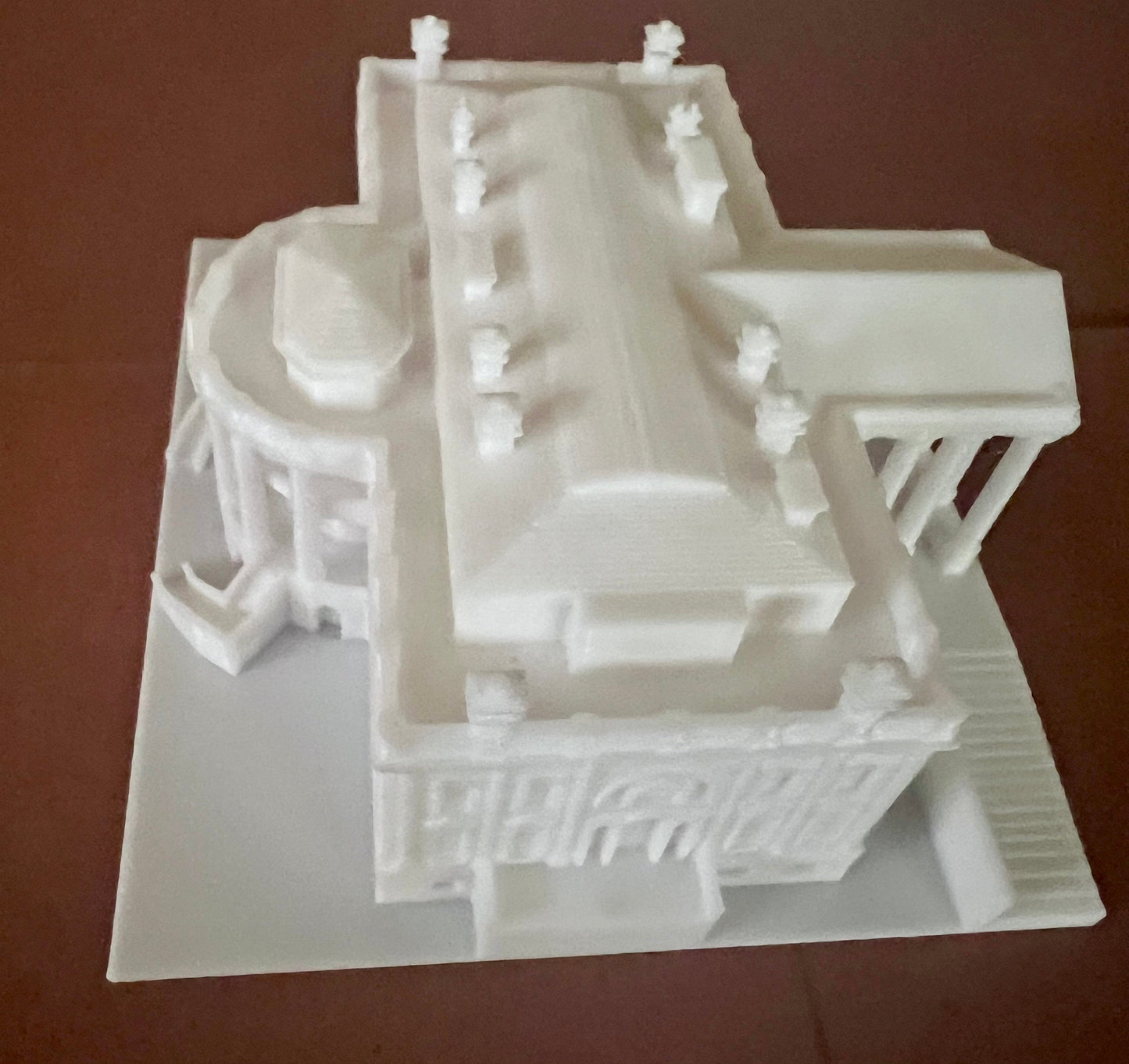 White House Small 3d miniature building