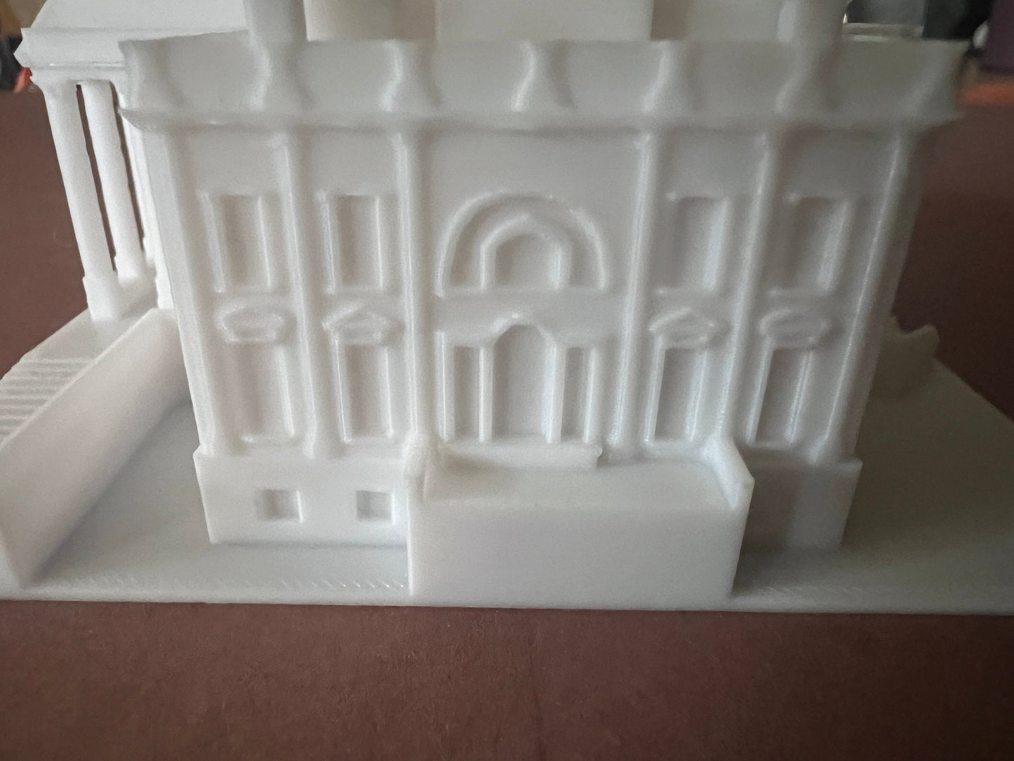 White House Small 3d miniature building