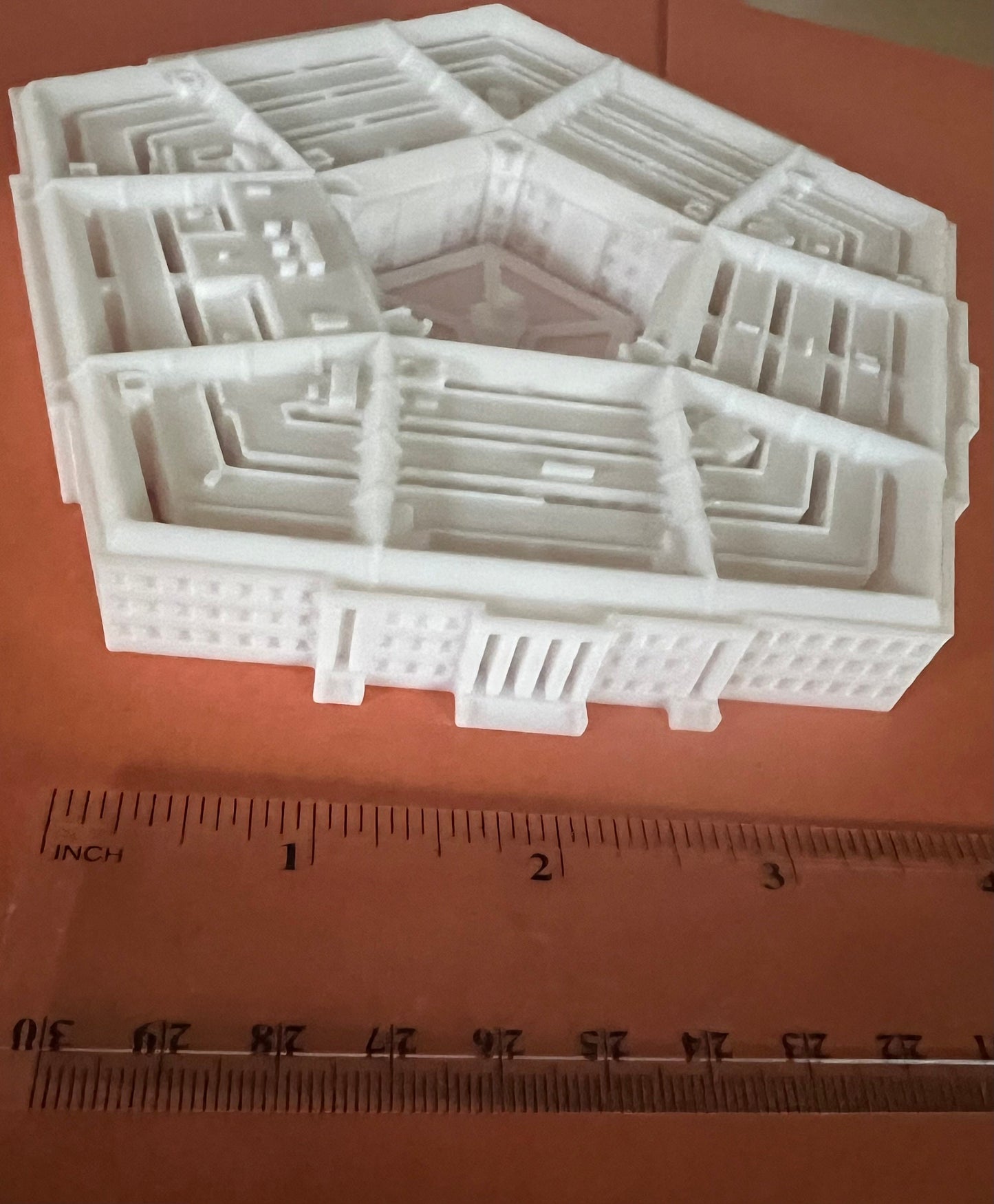 Pentagon 3D souvenir miniature replica building