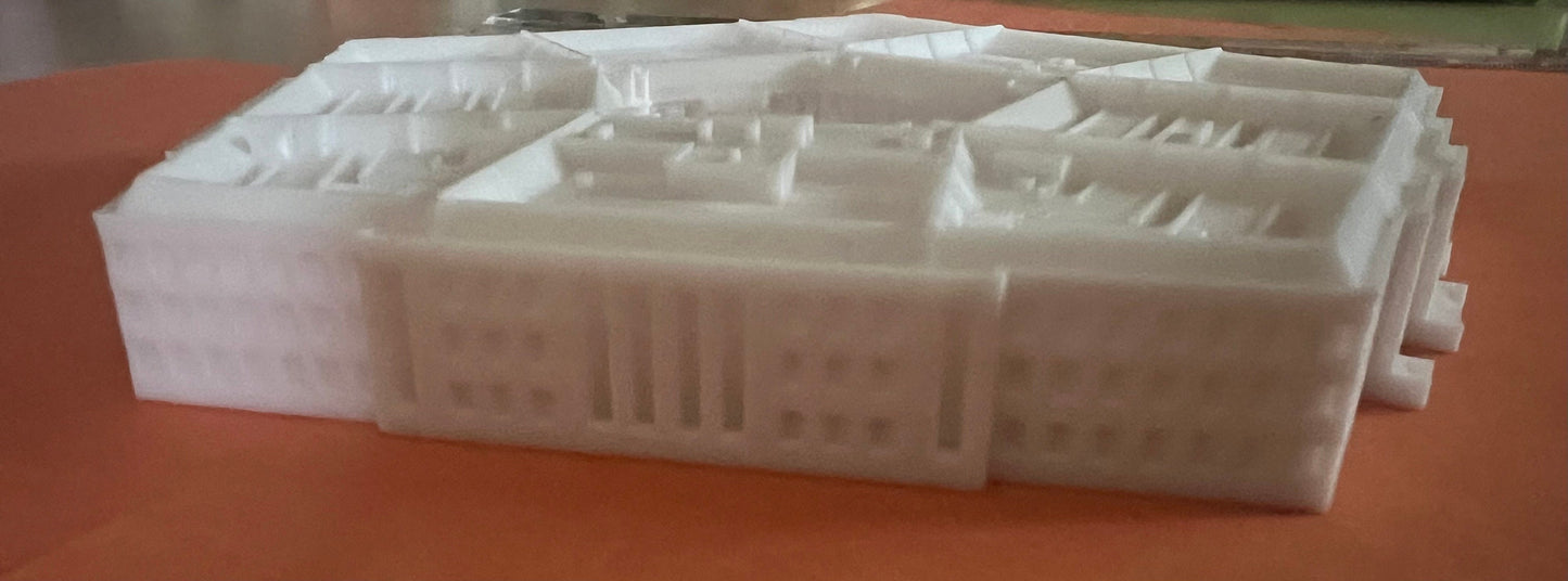 Pentagon 3D souvenir miniature replica building